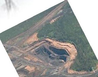 Exploração mineira a céu aberto